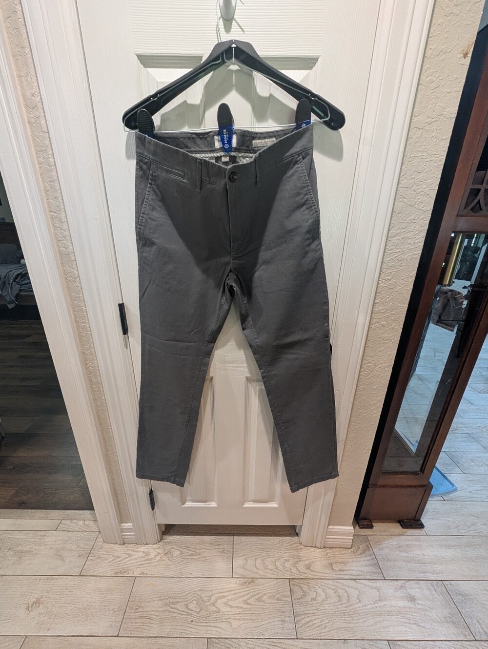 Men's Goodfellow Gray Casual Chino Pants